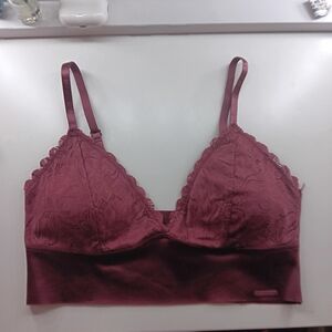 Danskin Mauve, Pink, Brown Lace Bralette